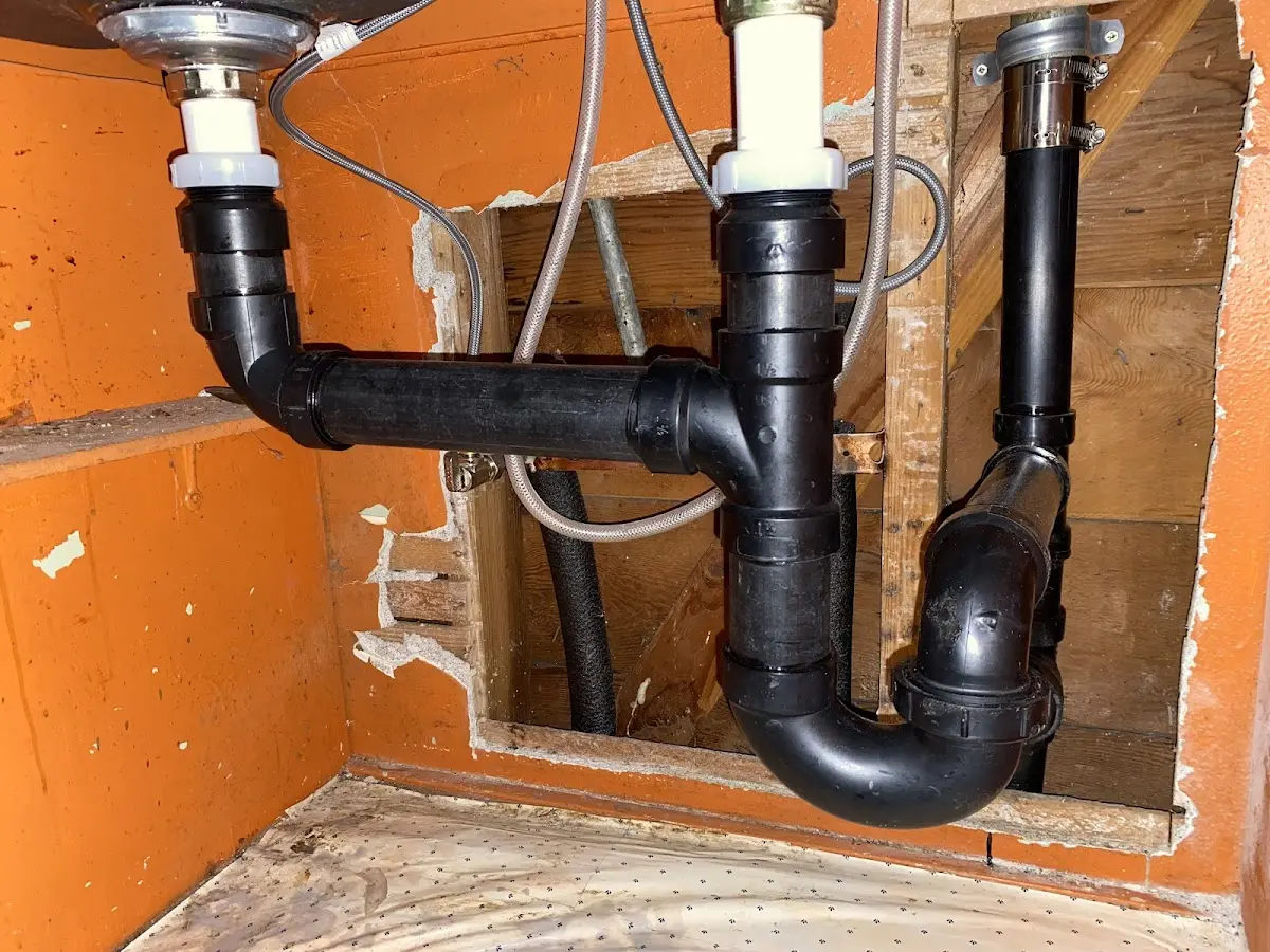 Professional Repiping Services equipment and tools on the job in Hudson